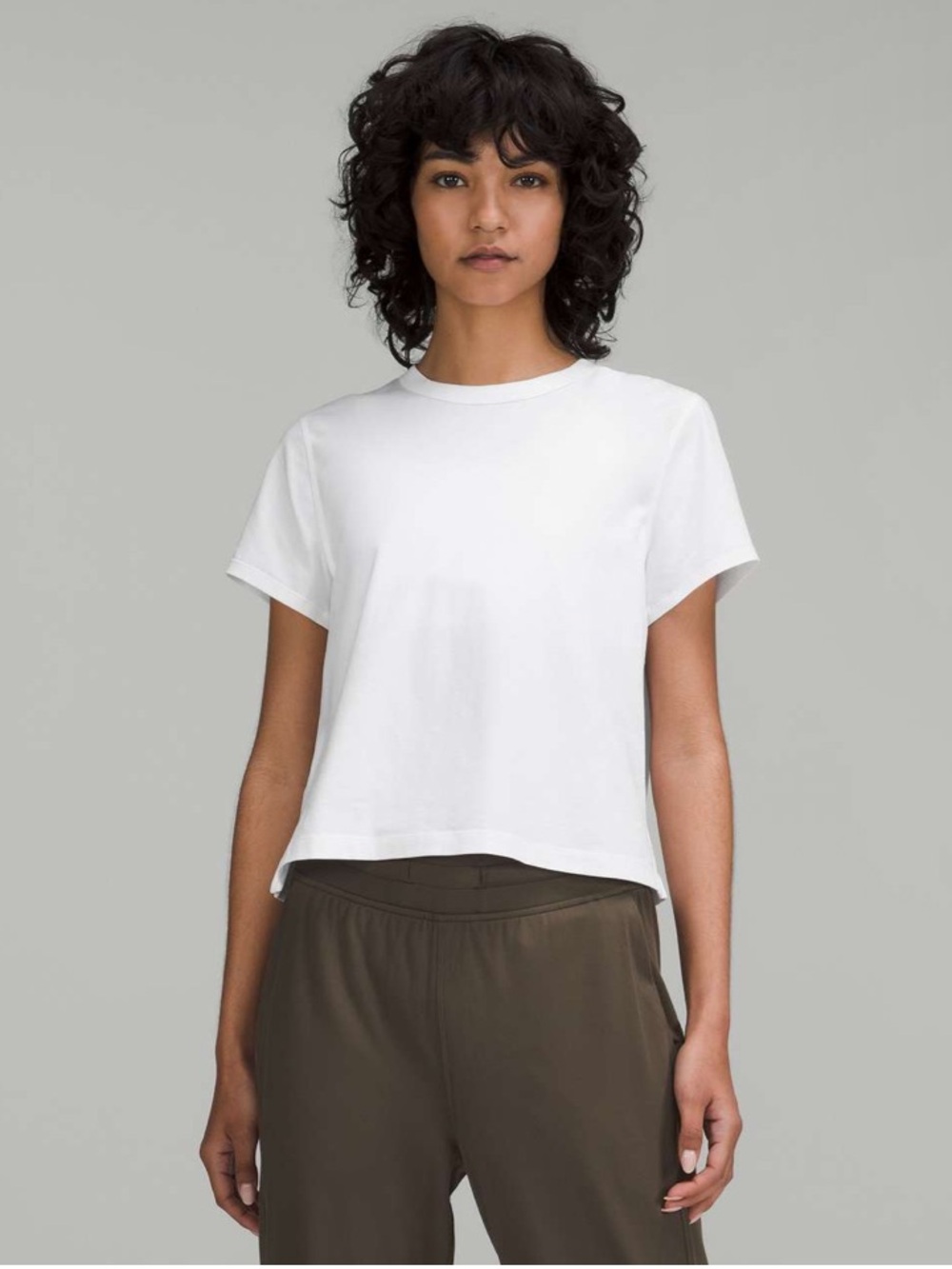 Lululemon Classic-Fit Cotton-Blend T-Shirt Size 2